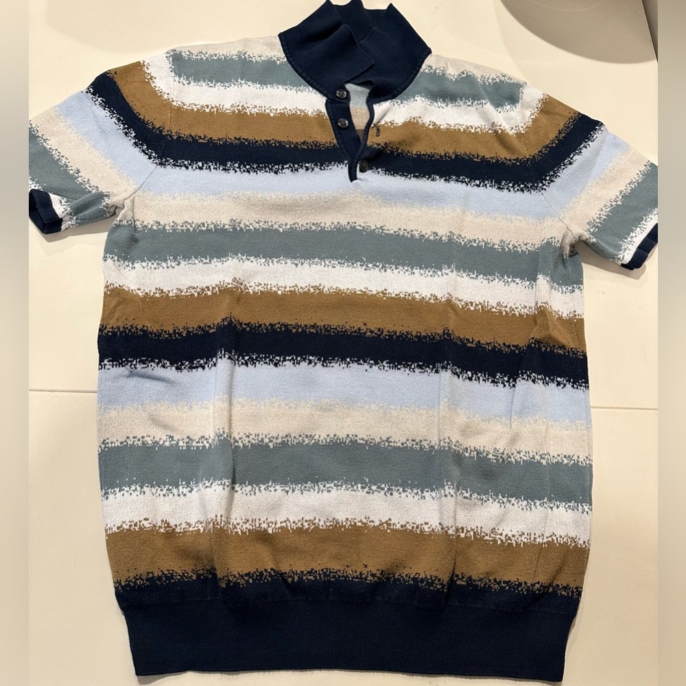 Multi Colored Polo Shirt